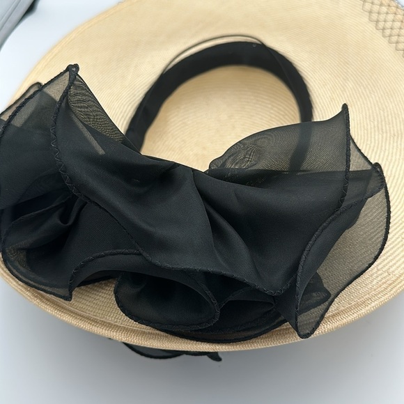 Sonni San Francisco Vintage Wide Brim Cartwheel Fascinator Hat main image 11